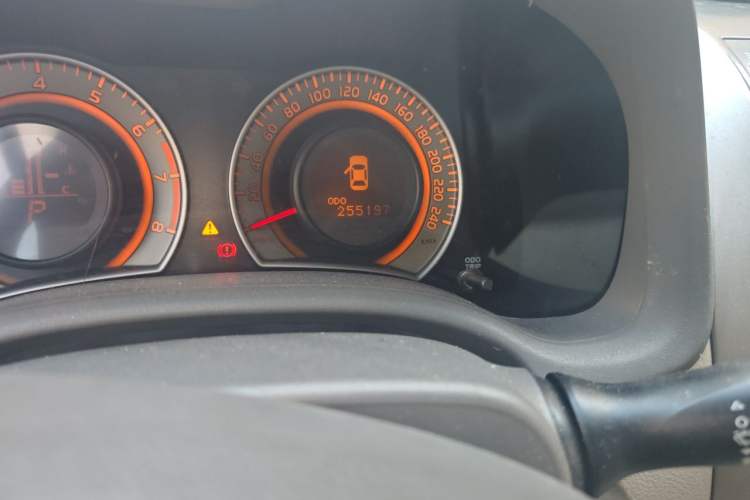 Used Toyota Corolla 2008 1.8L Automatic GL-i Sunroof Special Edition Odometer Close Up