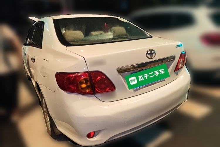 Used Toyota Corolla 2008 1.8L Automatic GL-i Sunroof Special Edition Rear Left 45 Deg