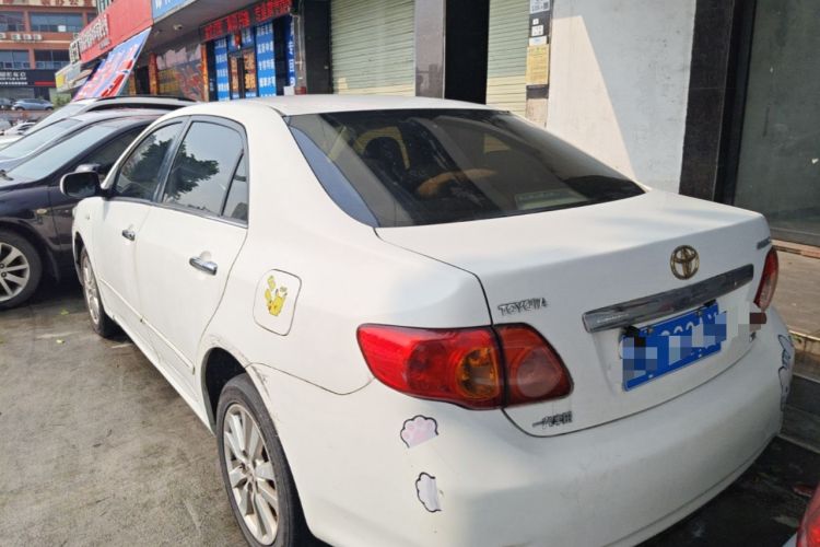 Used Toyota Corolla 2008 1.8L Automatic GL-i Sunroof Special Edition Rear Left 45 Deg