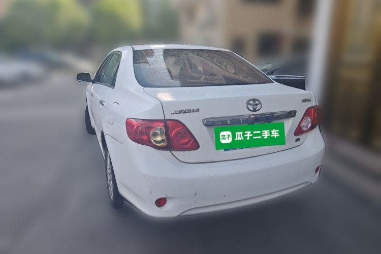Used Toyota Corolla 2008 1.8L Automatic GL-i Sunroof Special Edition Rear Left 45 Deg