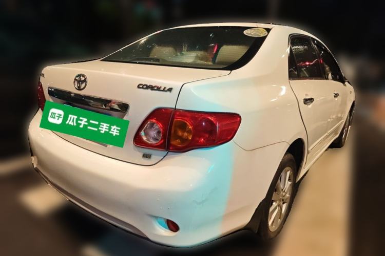 Used Toyota Corolla 2008 1.8L Automatic GL-i Sunroof Special Edition Rear Right 45 Deg