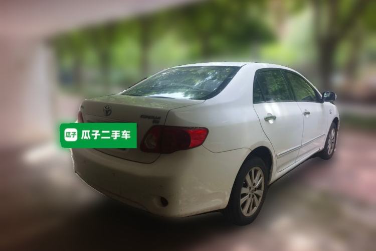 Used Toyota Corolla 2008 1.8L Automatic GL-i Sunroof Special Edition Rear Right 45 Deg