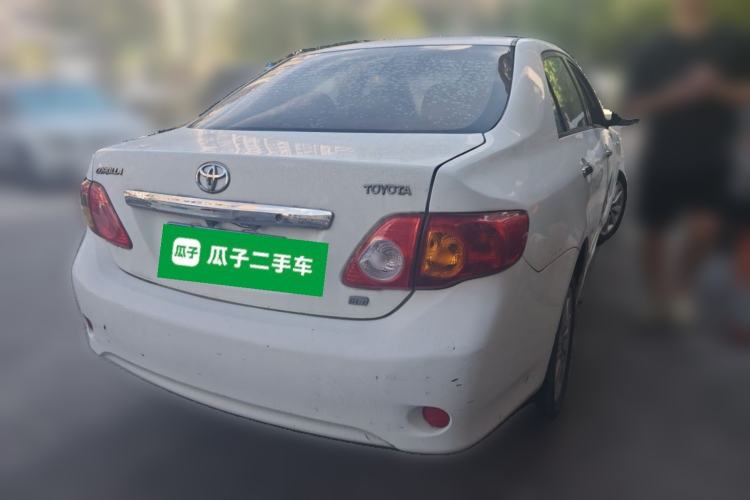 Used Toyota Corolla 2008 1.8L Automatic GL-i Sunroof Special Edition Rear Right 45 Deg