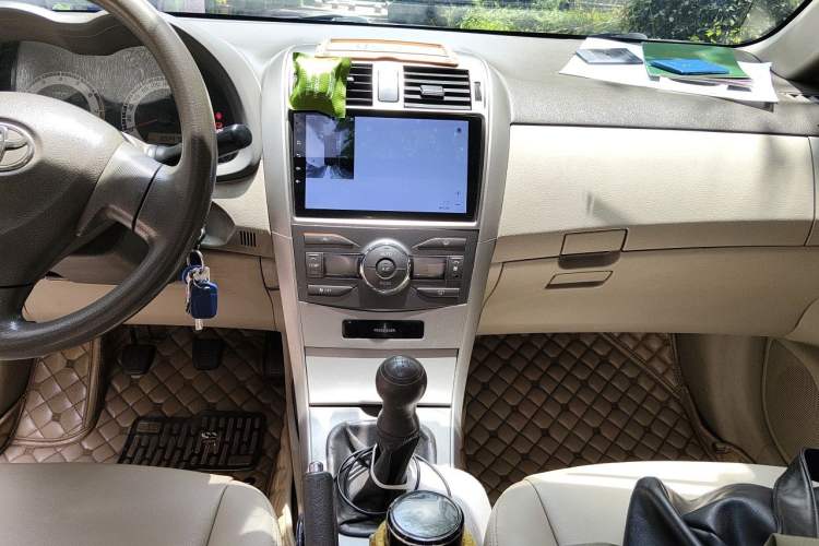 Used Toyota Corolla 2009 1.6L Manual GL Sunroof Special Edition Audio And AC Panel