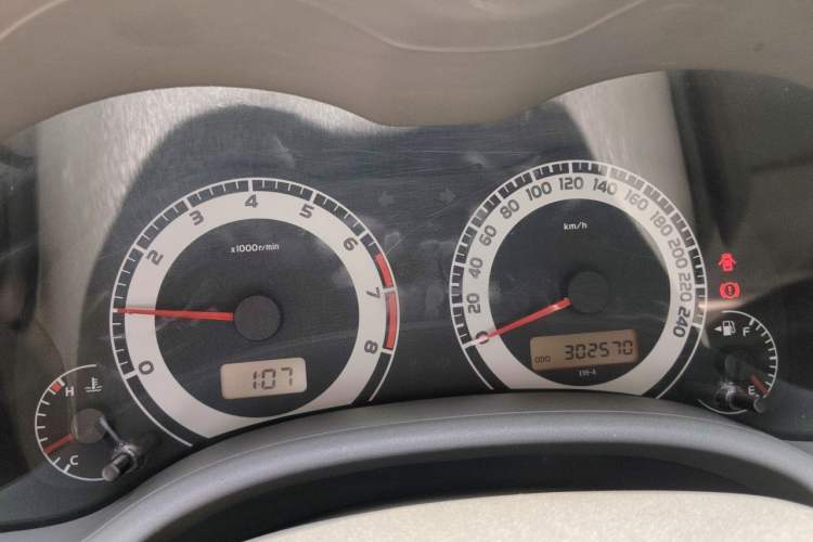 Used Toyota Corolla 2009 1.6L Manual GL Sunroof Special Edition Instrument Cluster