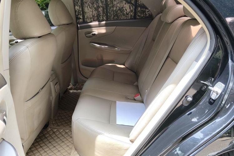 Used Toyota Corolla 2009 1.6L Manual GL Sunroof Special Edition Left Rear Seat