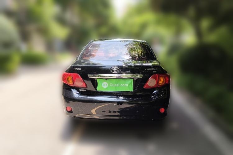 Used Toyota Corolla 2009 1.6L Manual GL Sunroof Special Edition Rear