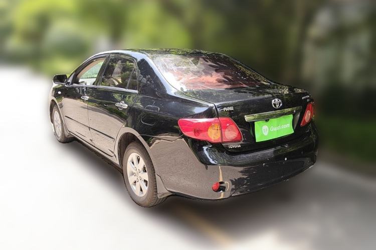 Used Toyota Corolla 2009 1.6L Manual GL Sunroof Special Edition Rear Left 45 Deg