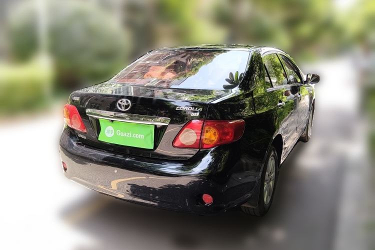 Used Toyota Corolla 2009 1.6L Manual GL Sunroof Special Edition Rear Right 45 Deg