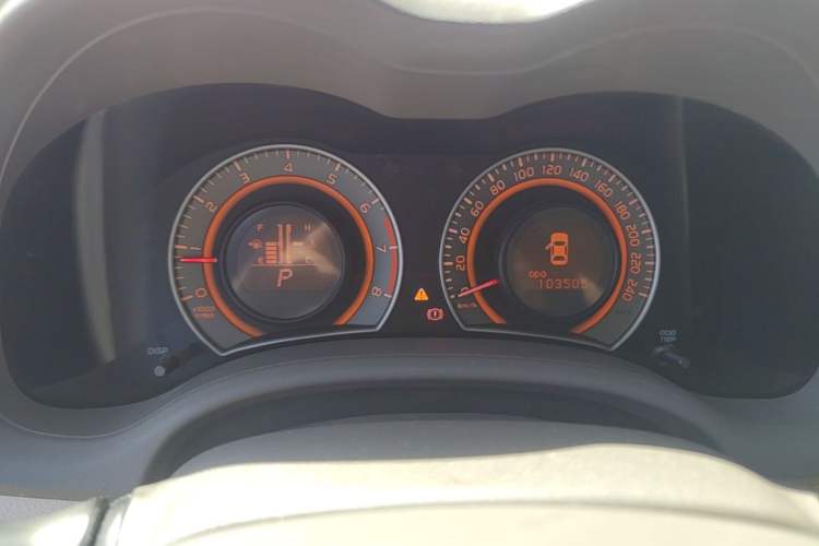 Used Toyota Corolla 2009 1.8L Automatic GLX-i Special Commemorative Edition Odometer Close Up
