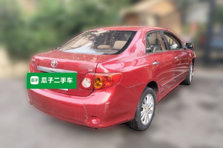 Used Toyota Corolla 2009 1.8L Automatic GLX-i Special Commemorative Edition Rear Right 45 Deg