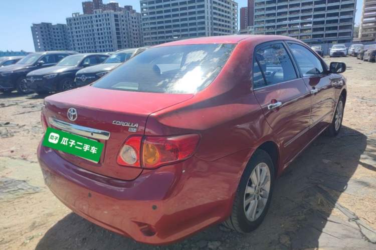 Used Toyota Corolla 2009 1.8L Automatic GLX-i Special Commemorative Edition Rear Right 45 Deg