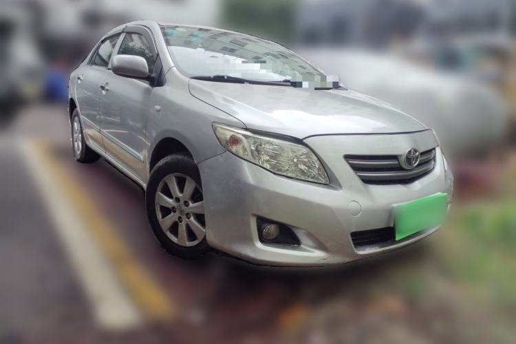 Used Toyota Corolla 2009 1.6L Manual GL Sunroof Special Edition Front Right 45 Deg