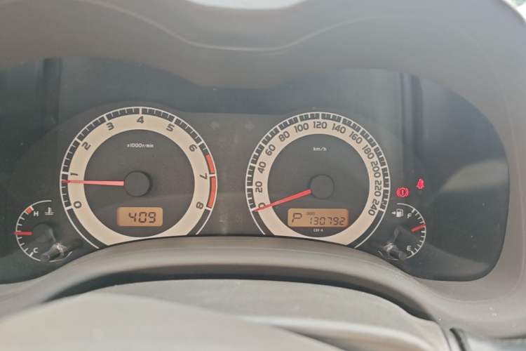 Used Toyota Corolla 2009 1.6L Automatic GL Sunroof Special Edition Instrument Cluster
