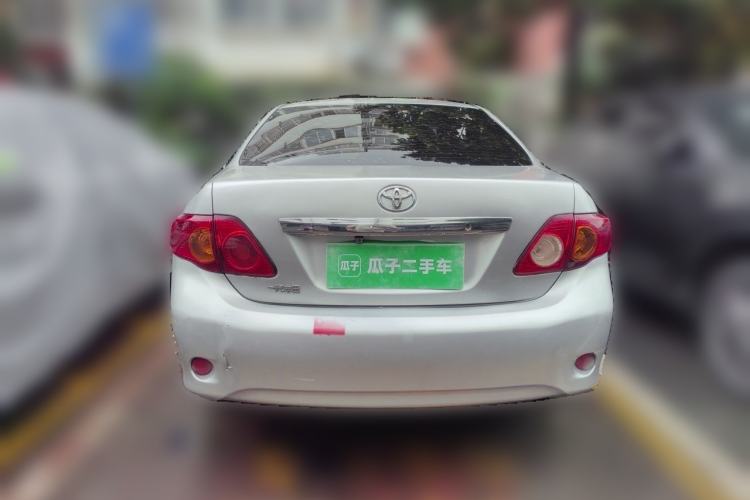 Used Toyota Corolla 2009 1.6L Manual GL Sunroof Special Edition Rear