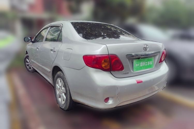 Used Toyota Corolla 2009 1.6L Manual GL Sunroof Special Edition Rear Left 45 Deg