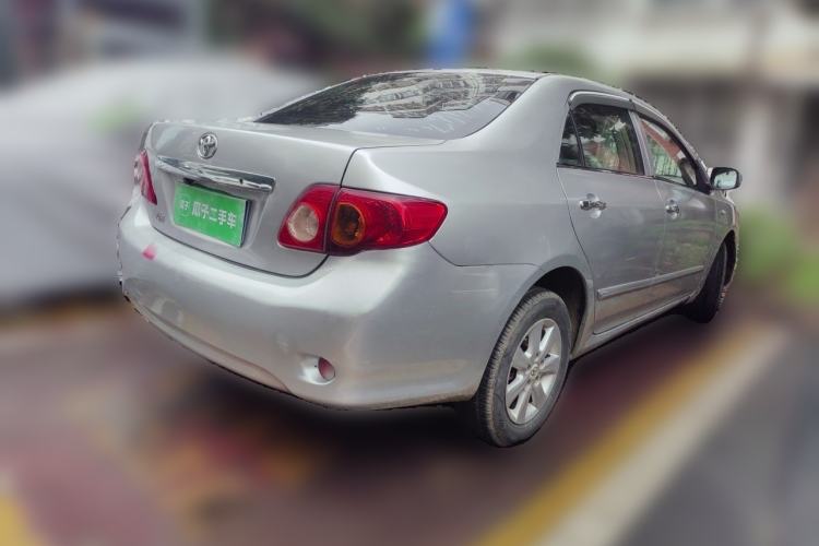 Used Toyota Corolla 2009 1.6L Manual GL Sunroof Special Edition Rear Right 45 Deg