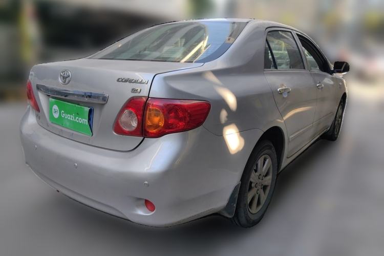 Used Toyota Corolla 2009 1.6L Automatic GL Sunroof Special Edition Rear Right 45 Deg