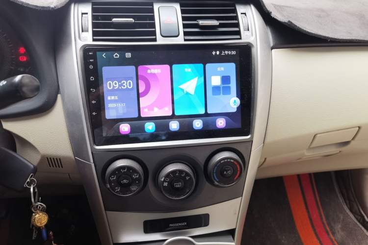 Used Toyota Corolla 2011 1.6L Manual GL Audio And AC Panel