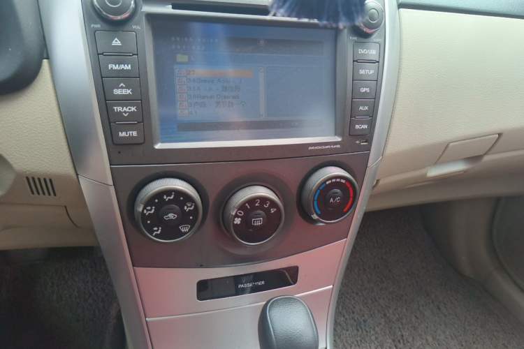 Used Toyota Corolla 2011 1.6L Automatic GL Audio And AC Panel