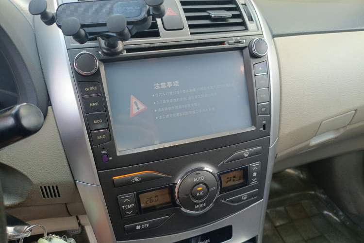 Used Toyota Corolla 2011 1.8L CVT GL-i Audio And AC Panel