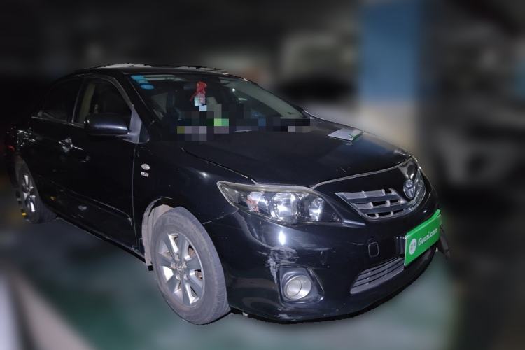 Used Toyota Corolla 2011 1.6L Automatic GL Sunroof Version Front Right 45 Deg
