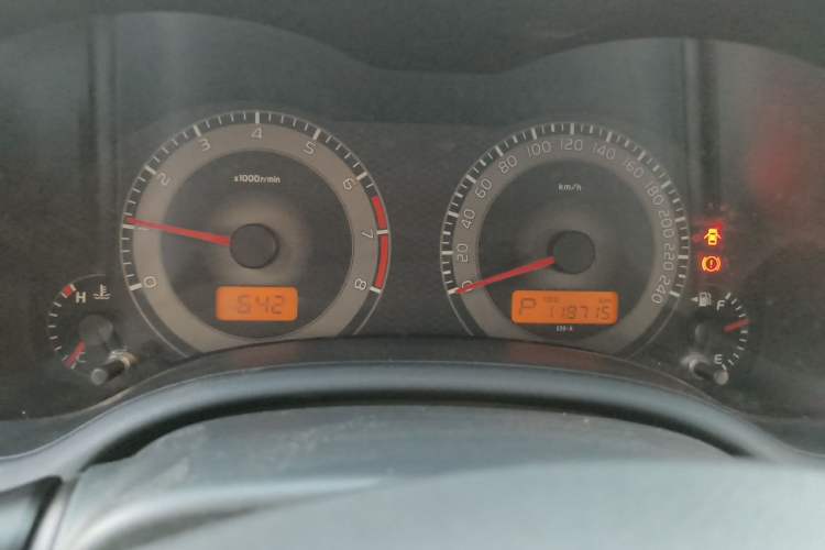 Used Toyota Corolla 2011 1.6L Automatic GL Instrument Cluster