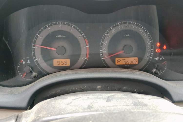Used Toyota Corolla 2011 1.6L Automatic GL Instrument Cluster