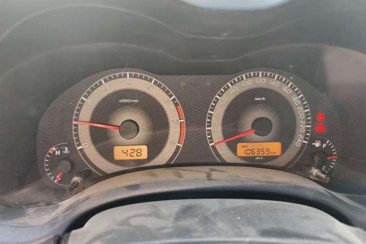 Used Toyota Corolla 2011 1.6L Manual GL Instrument Cluster
