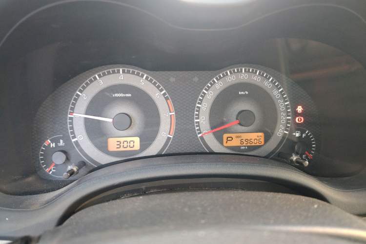 Used Toyota Corolla 2011 1.6L Automatic GL Sunroof Version Instrument Cluster