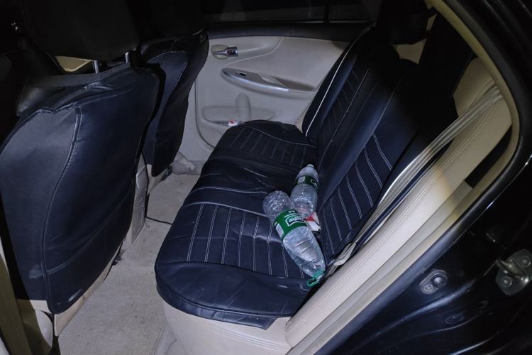 Used Toyota Corolla 2011 1.6L Automatic GL Sunroof Version Left Rear Seat