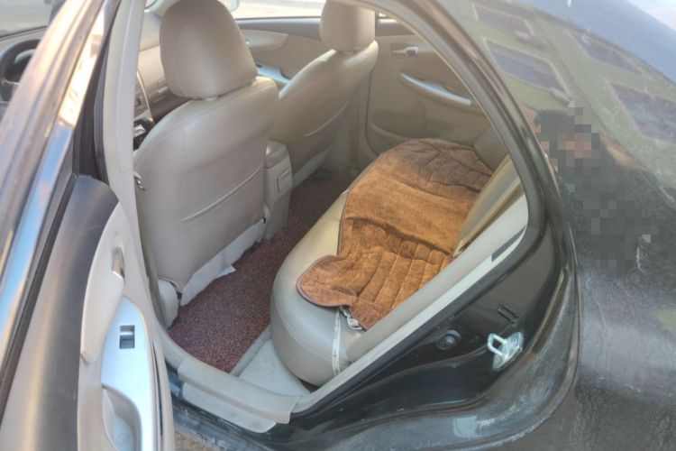 Used Toyota Corolla 2011 1.6L Automatic GL Sunroof Version Left Rear Seat