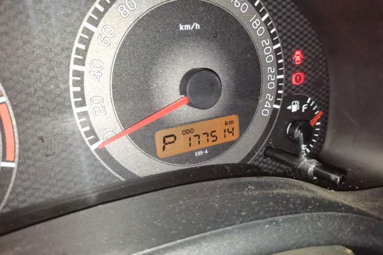 Used Toyota Corolla 2011 1.6L Automatic GL Odometer Close Up