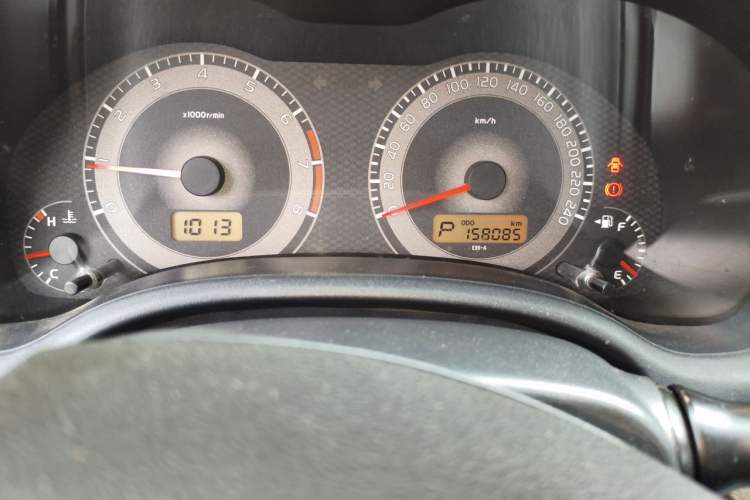 Used Toyota Corolla 2011 1.6L Automatic GL Odometer Close Up