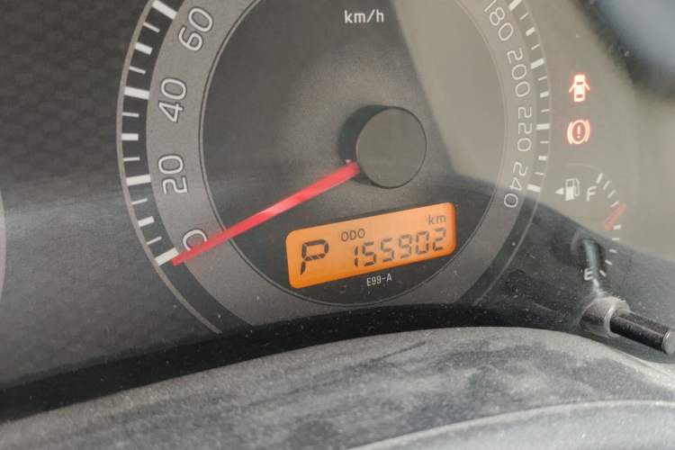 Used Toyota Corolla 2011 1.6L Automatic GL Odometer Close Up