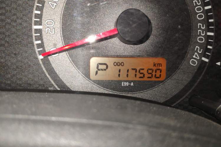 Used Toyota Corolla 2011 1.8L CVT GL-i Odometer Close Up