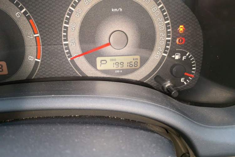 Used Toyota Corolla 2011 1.6L Automatic GL Odometer Close Up