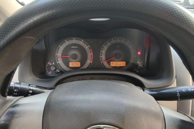 Used Toyota Corolla 2011 1.6L Automatic GL Odometer Close Up
