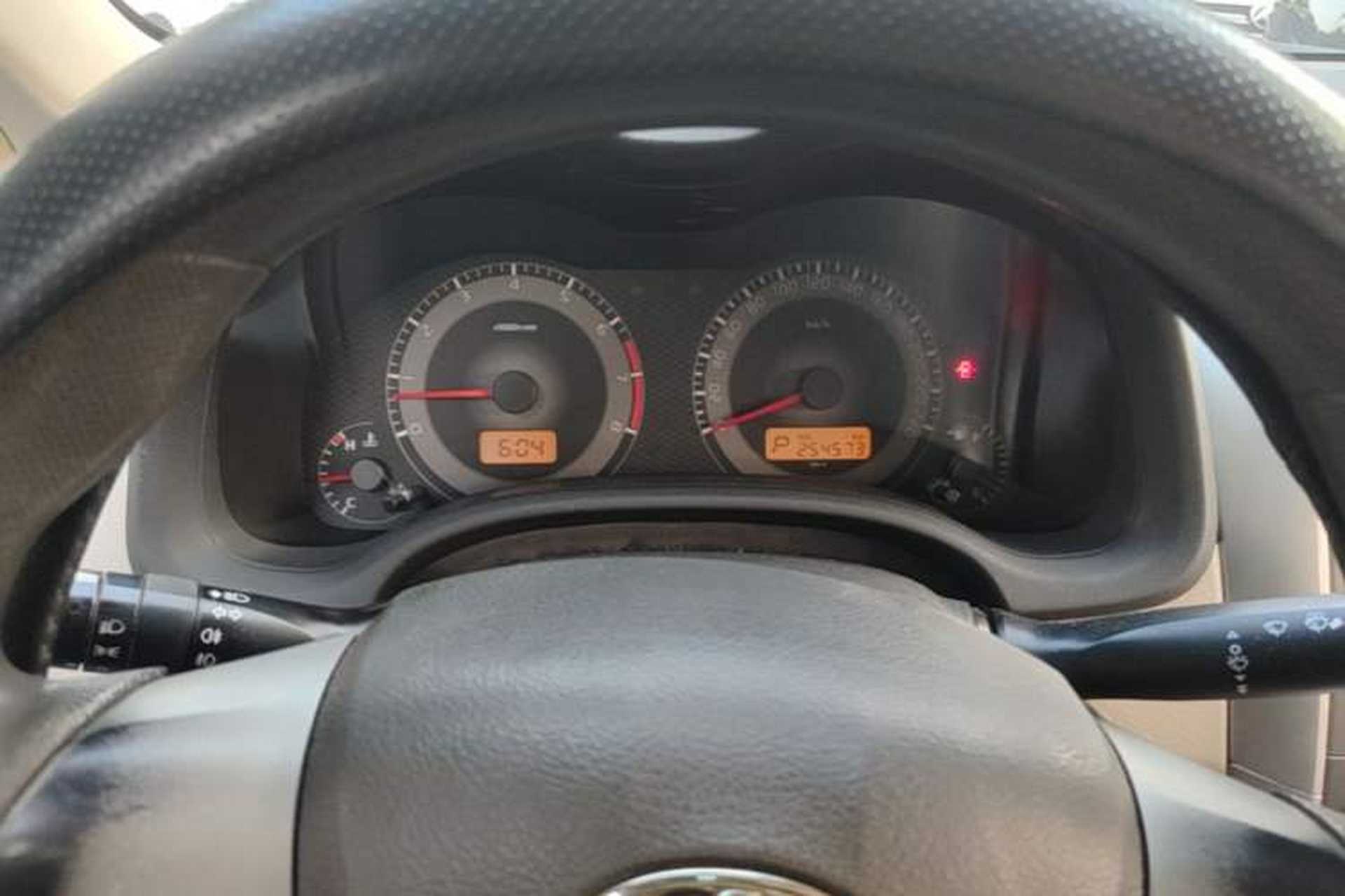 Used Toyota Corolla 2011 1.6L Automatic GL Odometer Close Up