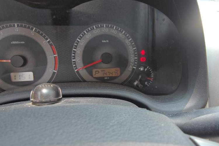 Used Toyota Corolla 2011 1.6L Automatic GL Odometer Close Up