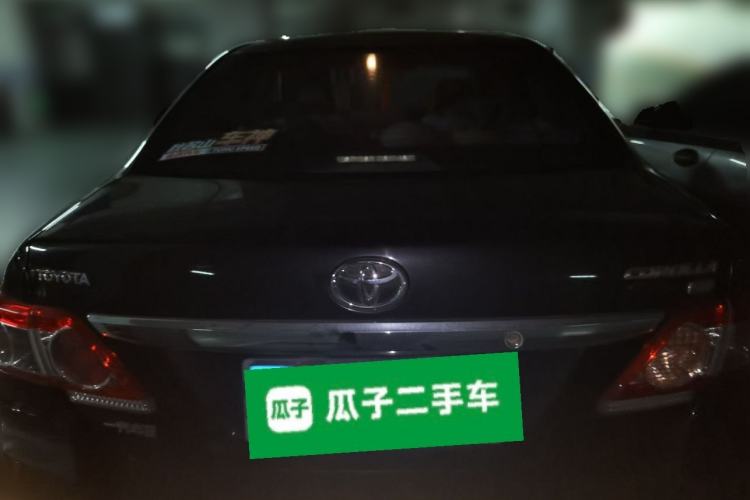 Used Toyota Corolla 2011 1.6L Automatic GL Rear