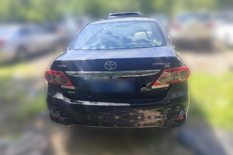 Used Toyota Corolla 2011 1.6L Manual GL Sunroof Edition Rear