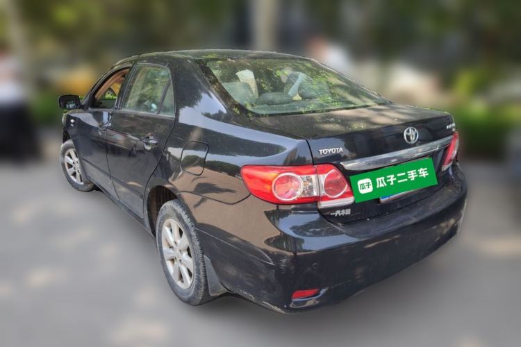 Used Toyota Corolla 2011 1.6L Manual GL Rear Left 45 Deg