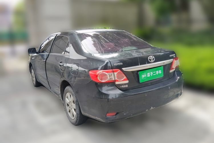 Used Toyota Corolla 2011 1.6L Automatic GL Rear Left 45 Deg