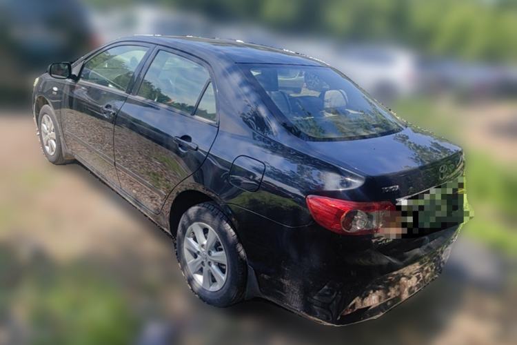 Used Toyota Corolla 2011 1.6L Manual GL Sunroof Edition Rear Left 45 Deg
