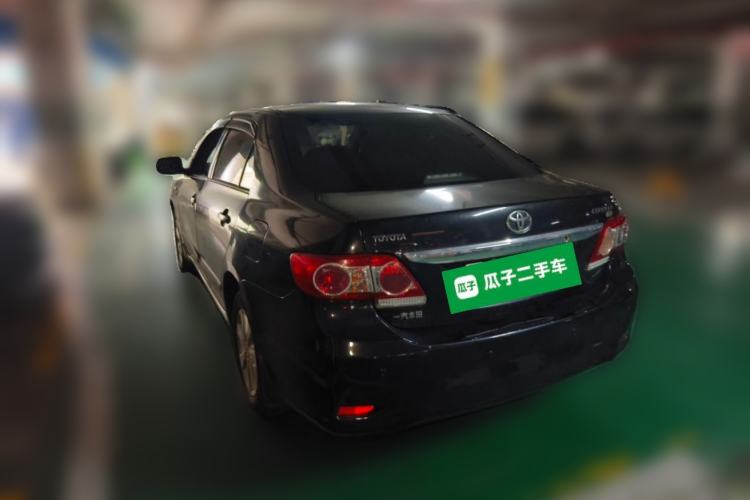 Used Toyota Corolla 2011 1.6L Automatic GL Sunroof Version Rear Left 45 Deg