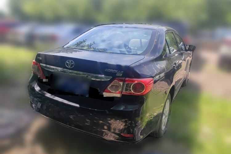 Used Toyota Corolla 2011 1.6L Manual GL Sunroof Edition Rear Right 45 Deg