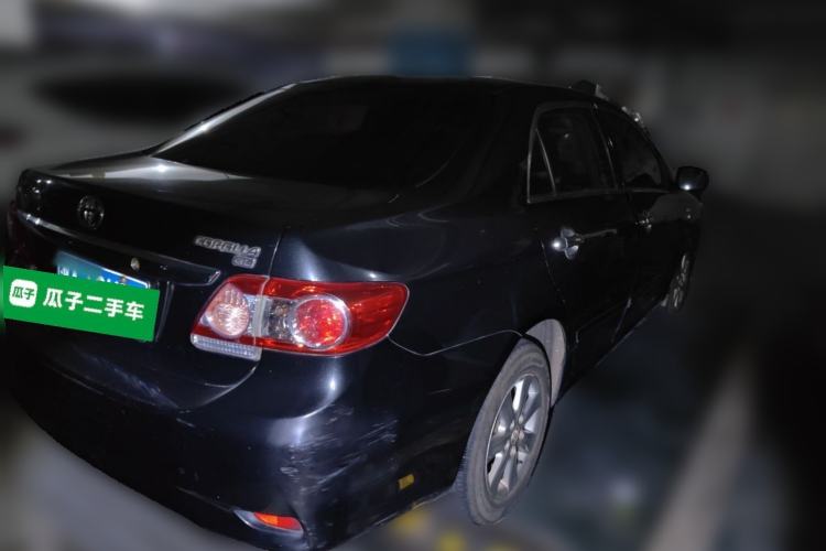 Used Toyota Corolla 2011 1.6L Automatic GL Sunroof Version Rear Right 45 Deg
