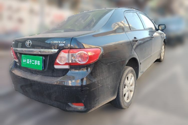 Used Toyota Corolla 2011 1.6L Automatic GL Sunroof Version Rear Right 45 Deg