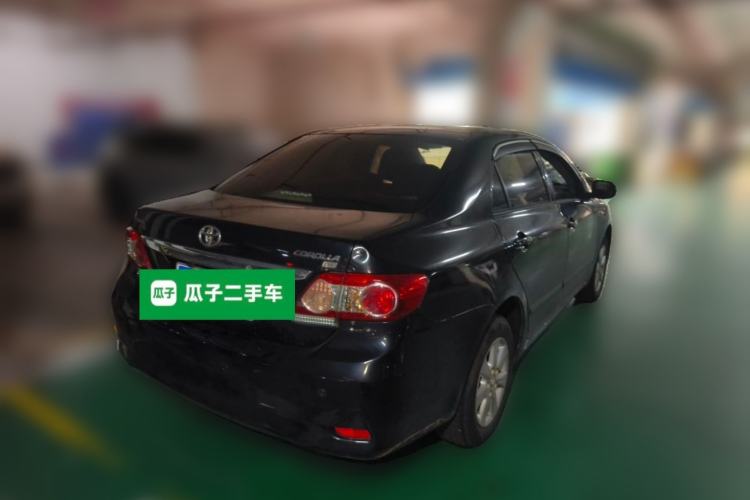 Used Toyota Corolla 2011 1.6L Automatic GL Sunroof Version Rear Right 45 Deg